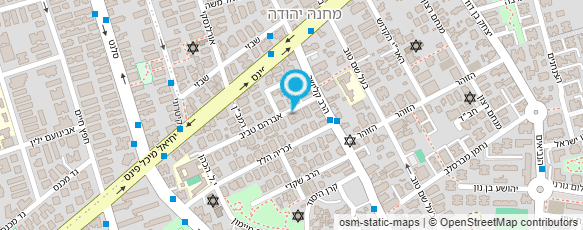 מפת הגעה אל שירותי בריאות כללית