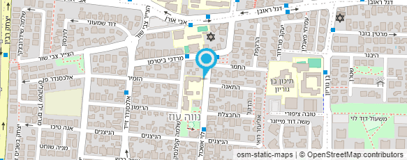 מפת הגעה אל שירותי בריאות כללית