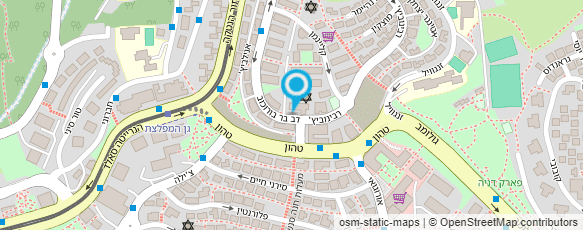 מפת הגעה אל שירותי בריאות כללית