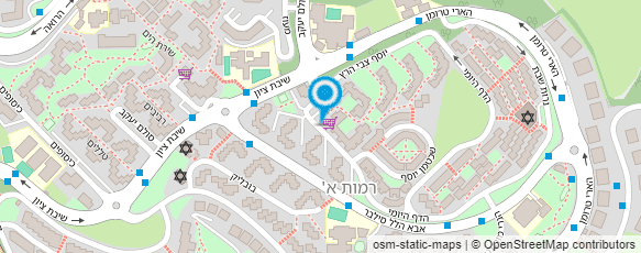 מפת הגעה אל שירותי בריאות כללית