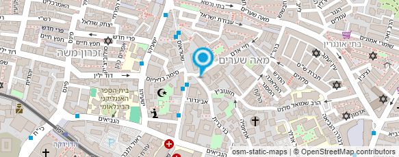 מפת הגעה אל שירותי בריאות כללית