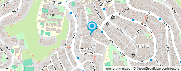 מפת הגעה אל שירותי בריאות כללית