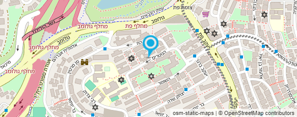 מפת הגעה אל שירותי בריאות כללית