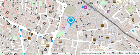 מפת הגעה אל שירותי בריאות כללית