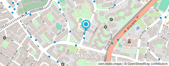 מפת הגעה אל שירותי בריאות כללית