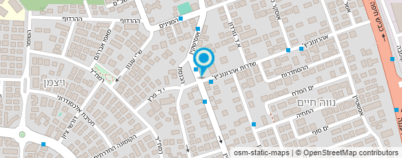 מפת הגעה אל שירותי בריאות כללית