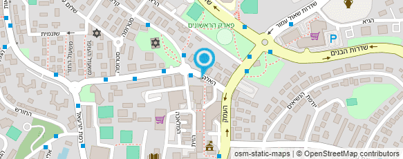 מפת הגעה אל שירותי בריאות כללית