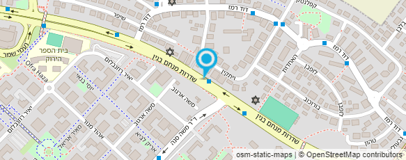 מפת הגעה אל שירותי בריאות כללית