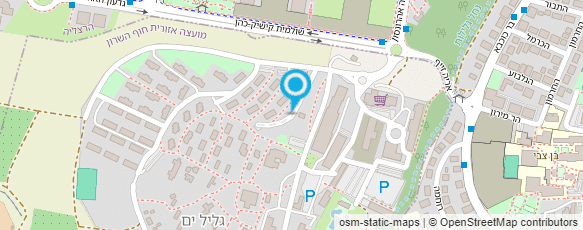 מפת הגעה אל שירותי בריאות כללית