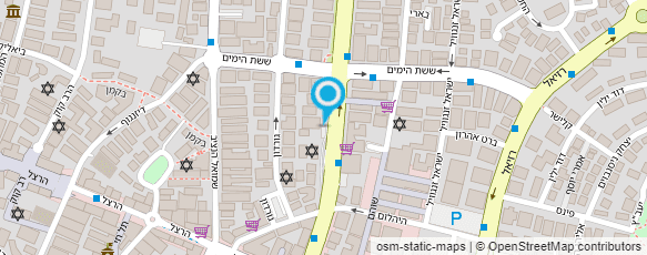 מפת הגעה אל שירותי בריאות כללית