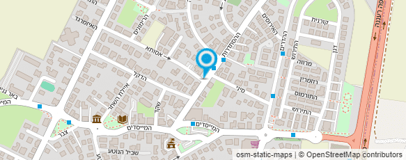 מפת הגעה אל שירותי בריאות כללית