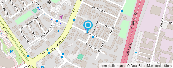 מפת הגעה אל שירותי בריאות כללית