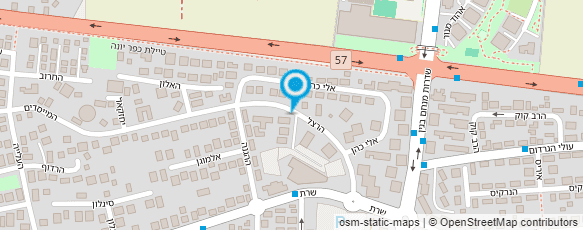 מפת הגעה אל שירותי בריאות כללית