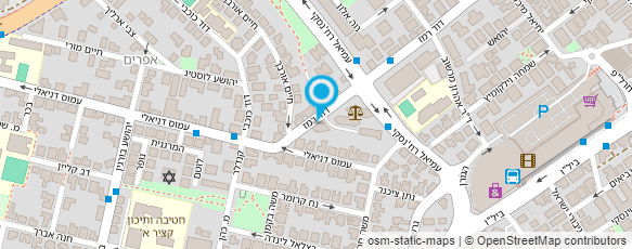 מפת הגעה אל שירותי בריאות כללית