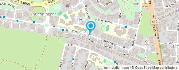 מפת הגעה אל שירותי בריאות כללית