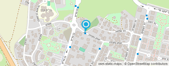 מפת הגעה אל שירותי בריאות כללית