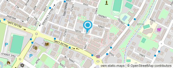 מפת הגעה אל שירותי בריאות כללית