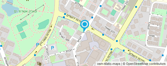 מפת הגעה אל שירותי בריאות כללית