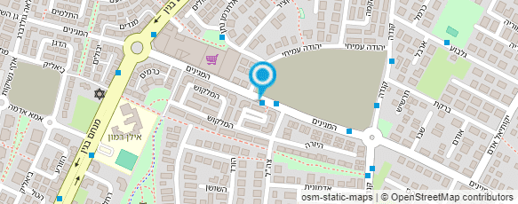 מפת הגעה אל שירותי בריאות כללית