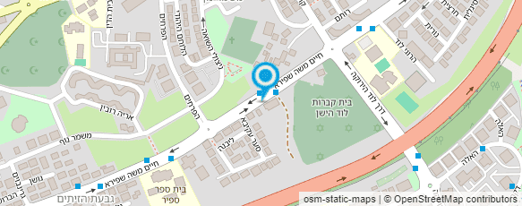 מפת הגעה אל שירותי בריאות כללית