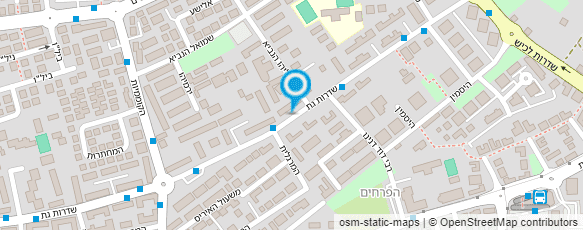 מפת הגעה אל שירותי בריאות כללית