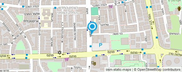 מפת הגעה אל עו"ד ברק שלומית