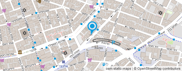 מפת הגעה אל עו"ד בלוזר עמינדב