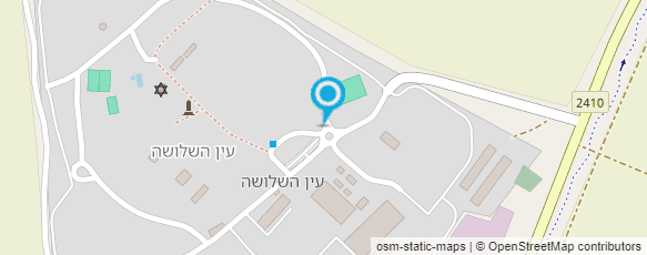 מפת הגעה אל שירותי בריאות כללית