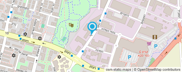 מפת הגעה אל נייט סליפ סנטר - משרדים