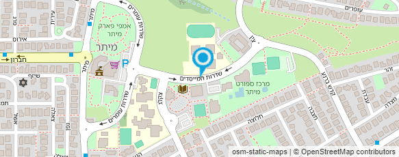 מפת הגעה אל שירותי בריאות כללית