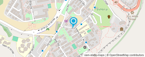 מפת הגעה אל שירותי בריאות כללית