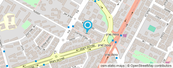 מפת הגעה אל שירותי בריאות כללית