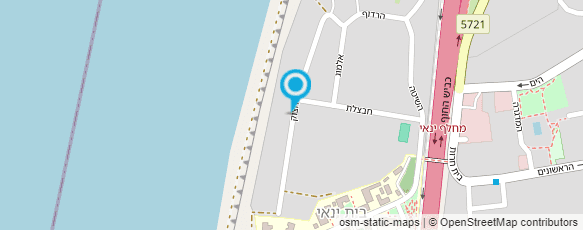 מפת הגעה אל פרופ' קול שחר