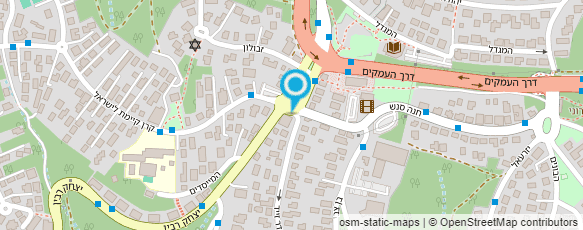 מפת הגעה אל שירותי בריאות כללית