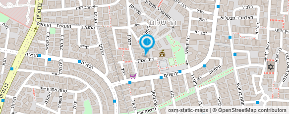 מפת הגעה אל פרנקל שרה