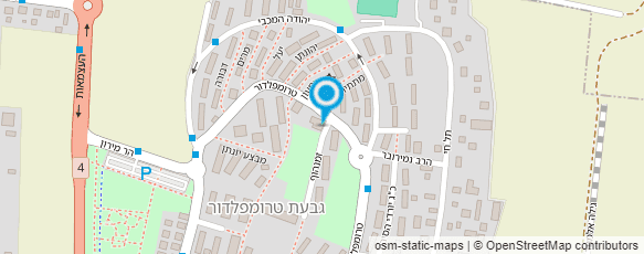 מפת הגעה אל שירותי בריאות כללית