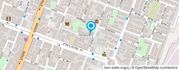 מפת הגעה אל עליזה רוזן פסיכותרפיסטית אישית זוגית וקבוצתית