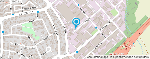 מפת הגעה אל אוחיון שירותי אינסטלציה 2001 בע"מ