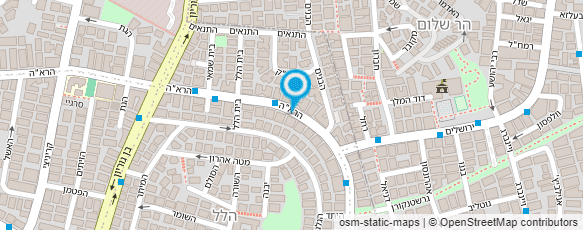 מפת הגעה אל לייזרוביץ אסף