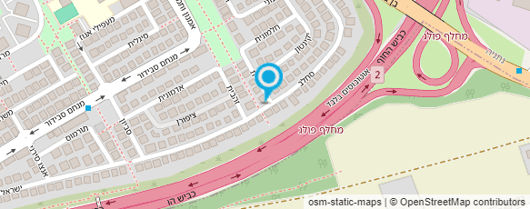 מפת הגעה אל ד"ר רול נפתלי