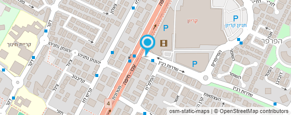 מפת הגעה אל ד"ר להב דרור