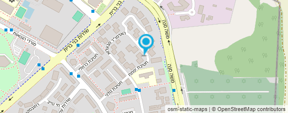 מפת הגעה אל יעקובוביץ הרב מרדכי