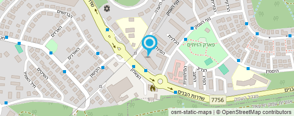 מפת הגעה אל בנין אבי