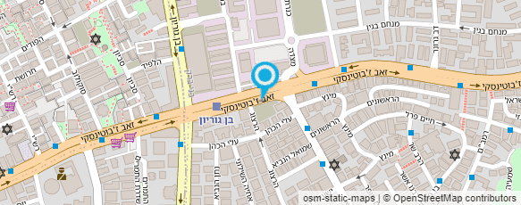 מפת הגעה אל ד"ר גרוץ אסנת