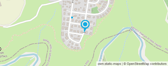 מפת הגעה אל הבקתות של רחל