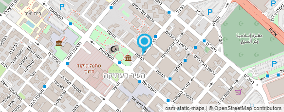 מפת הגעה אל מספרת סטאטוס מפת הגעה אל מספרת סטאטוס