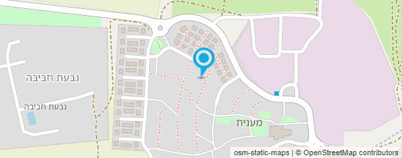 מפת הגעה אל חופית חגית