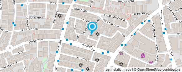 מפת הגעה אל המרכז להתעמלות בריאותית