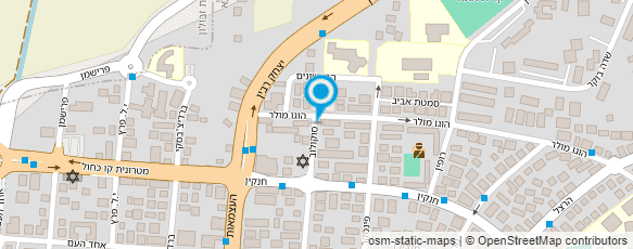 מפת הגעה אל קצב ציוד משרדי