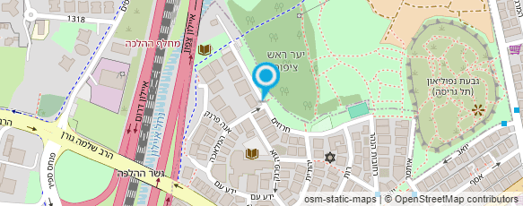 מפת הגעה אל דונסקי-פוירשטיין ריטה מפת הגעה אל דונסקי-פוירשטיין ריטה